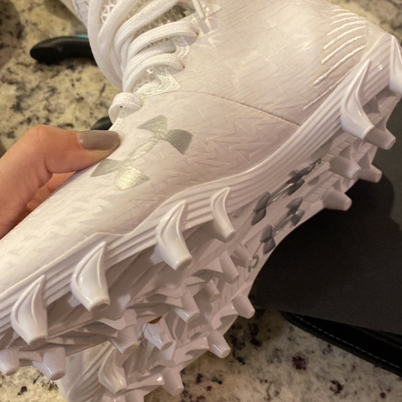 Under Armour Lax Highlight MC Cleat - Women's White, Size 5.5 - Picture 2 of 3
